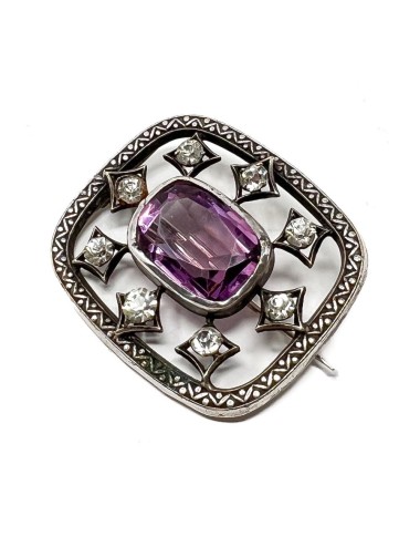 Victorian Purple Glass and...