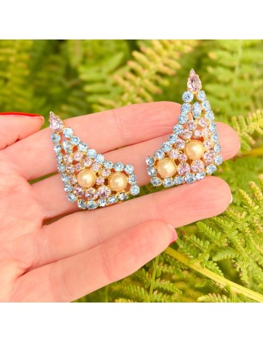 Vintage 1950s Faux Pearl...