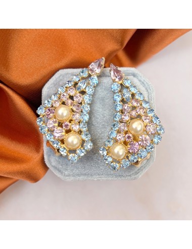 Vintage 1950s Faux Pearl...