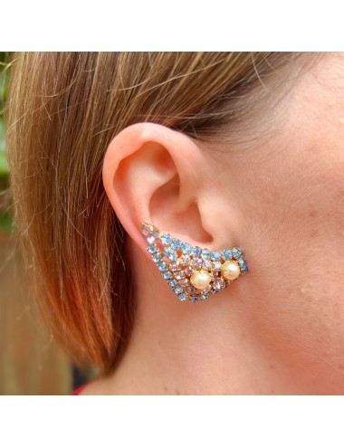 Vintage 1950s Faux Pearl...