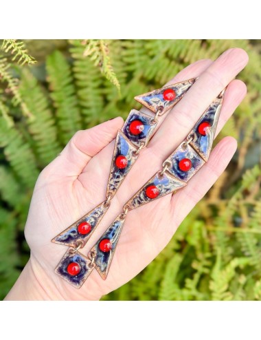 Limoges 1950s Brown Enamel...